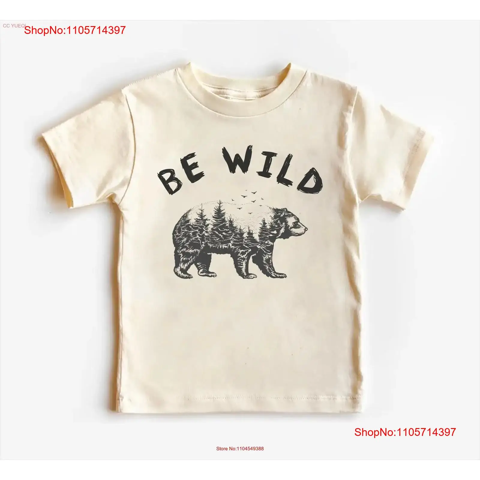 Outdoor Adventure For Toddlers - Be Wild Baby Tシャツ ボディスーツ 幼児用スウェット