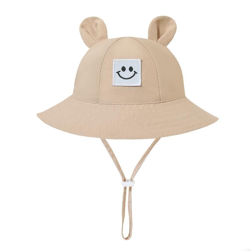 Outdoor Adventure For Toddlers - N1HBの乳児通気性のある漁師キャップ素敵な耳のデザイン幼児ユニセックスサンハットアウトドアアドベンチャーに快適