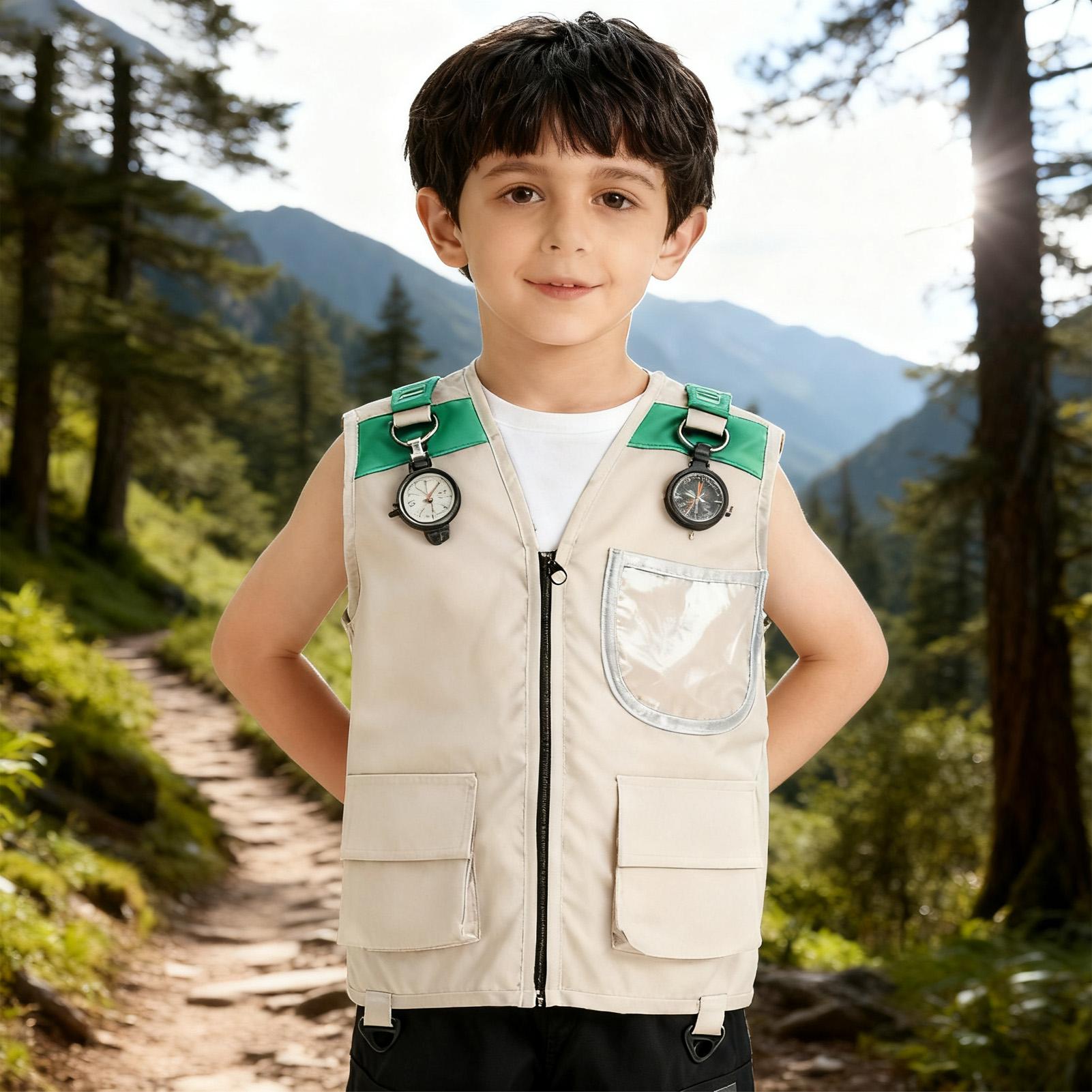 キッズエクスプローラーベストコスチューム サファリカーゴベス - Outdoor Adventure Kids のレビューと価格
