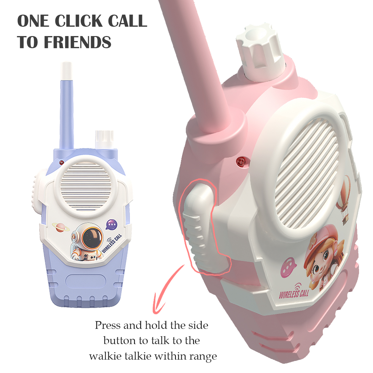 子供用トランシーバーおもちゃ2個、インタラクショントランシー - Outdoor Adventure Kids のレビューと価格