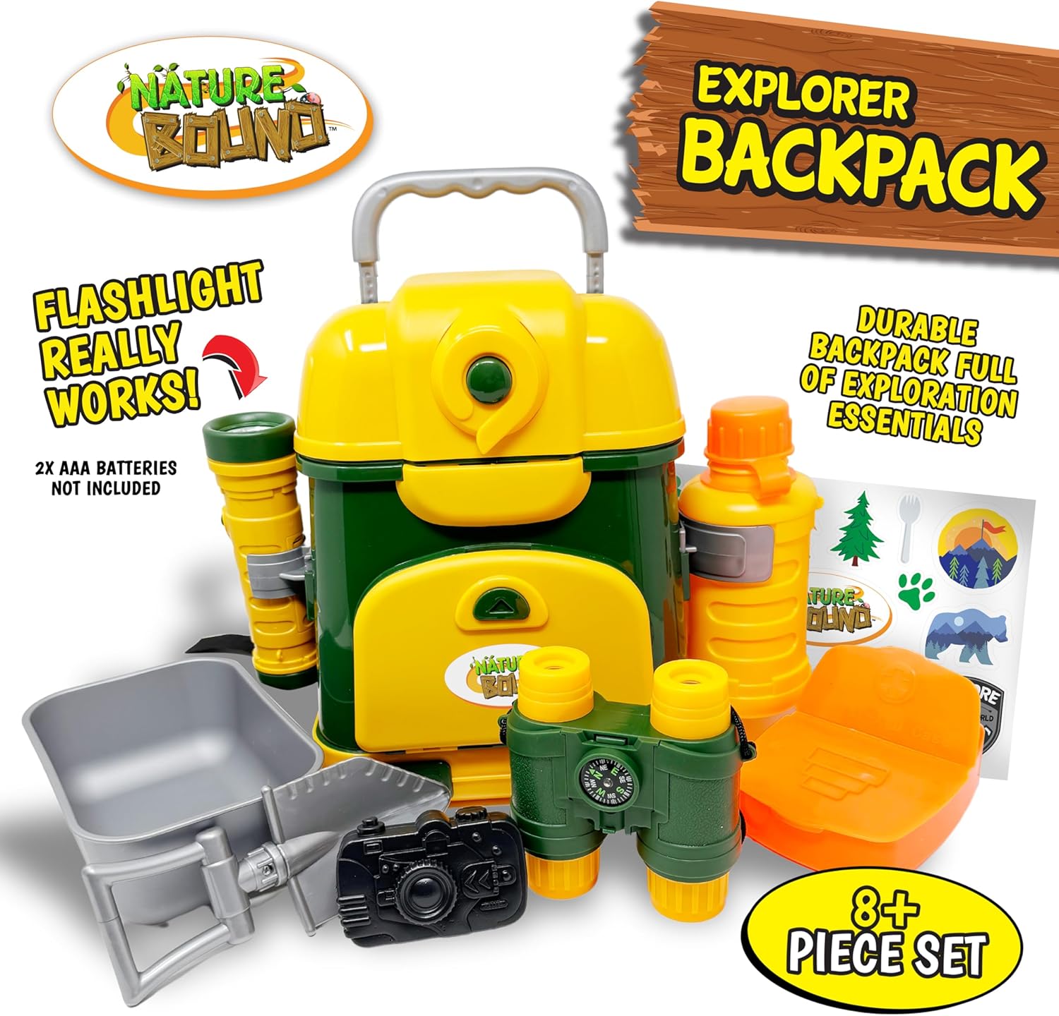 幼児と子供向けのネイチャー・バウンド・エクスプローラー・バッ - Outdoor Adventure For Toddlers のレビューと価格