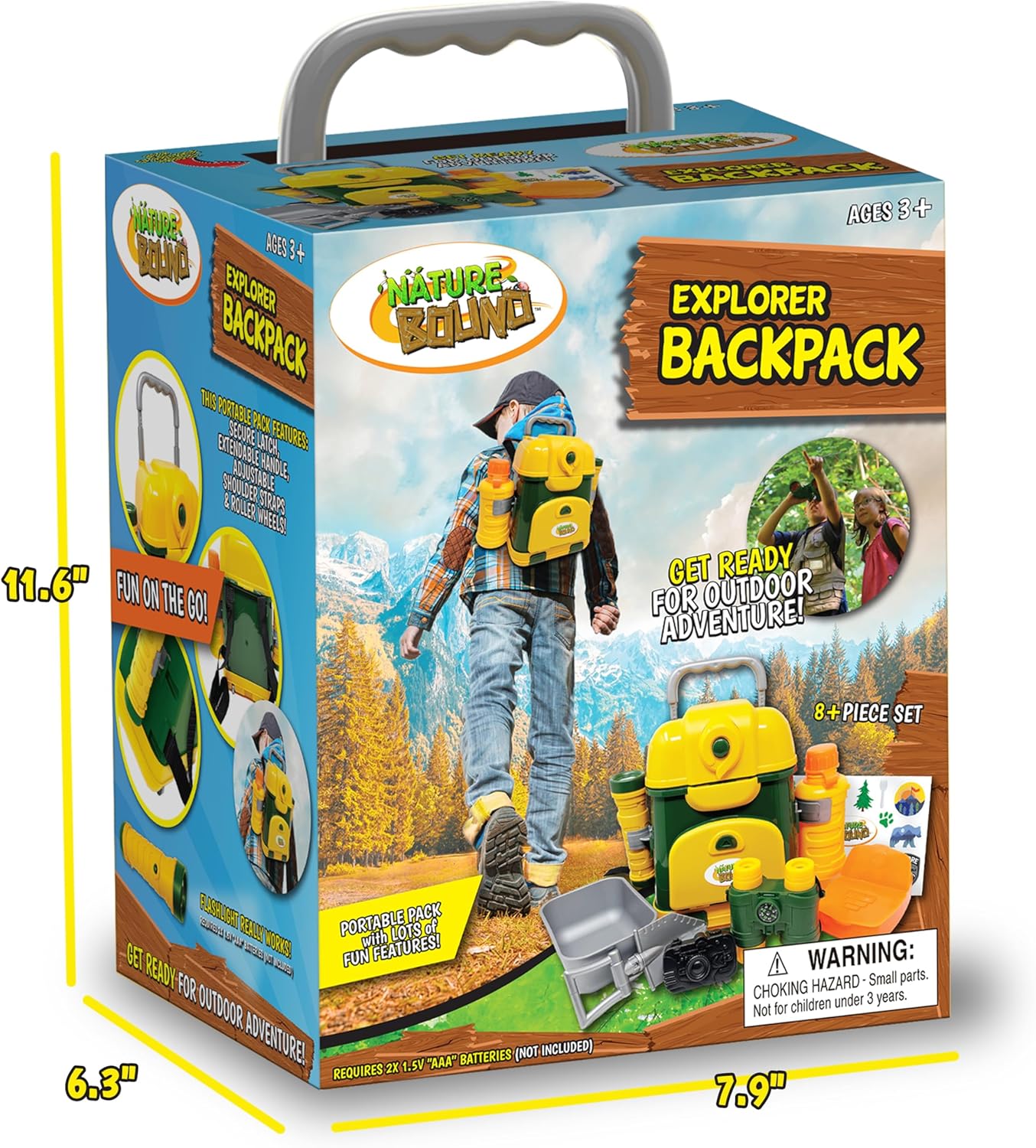 幼児と子供向けのネイチャー・バウンド・エクスプローラー・バッ - Outdoor Adventure For Toddlers のレビューと価格