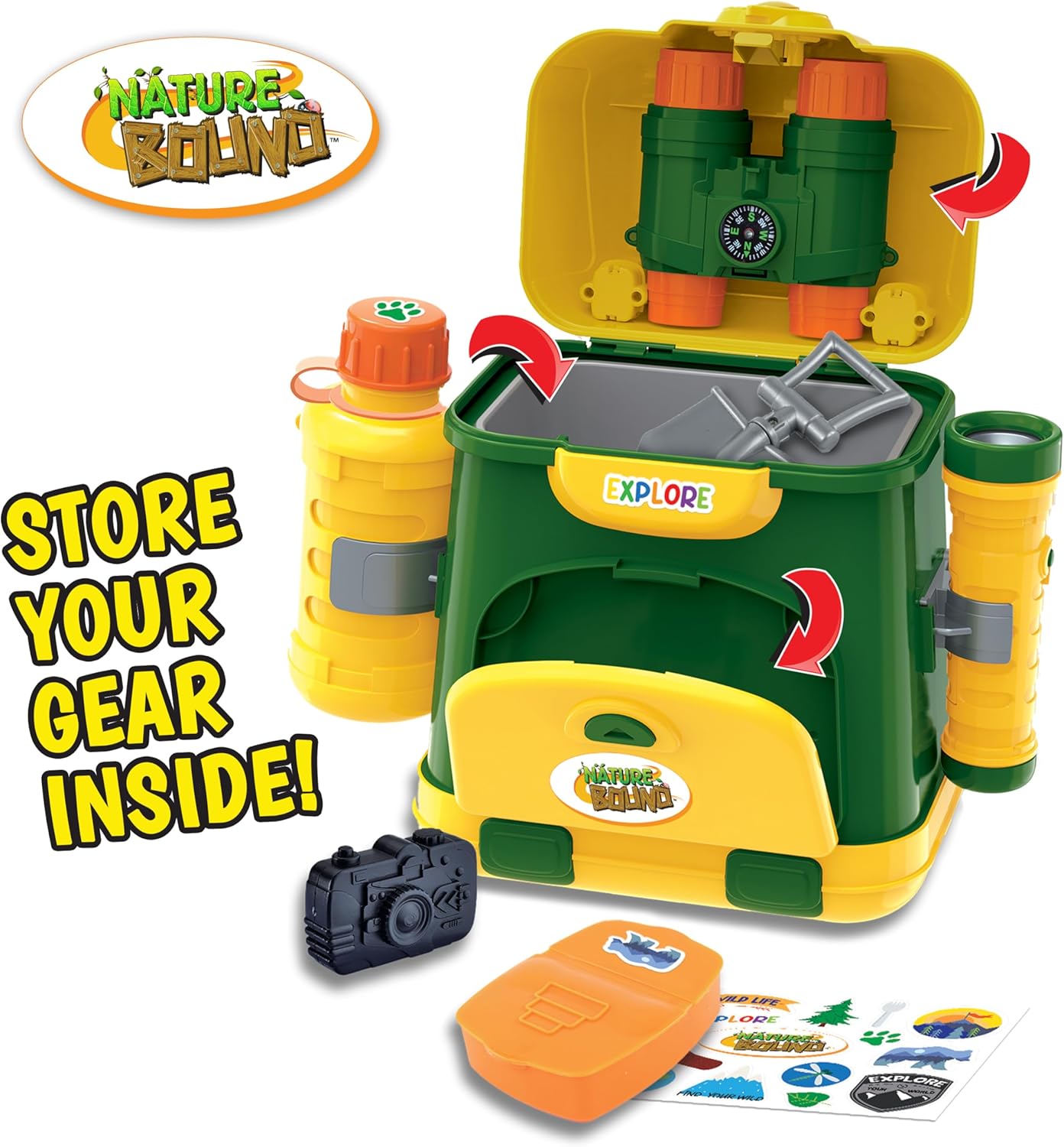 幼児と子供向けのネイチャー・バウンド・エクスプローラー・バッ - Outdoor Adventure For Toddlers のレビューと価格